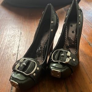 Naughty Monkey Shoes with front Buckle